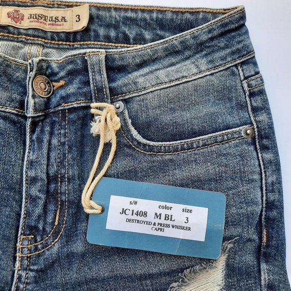 NWT Women's Jeans  Size 3 "JUST U.S.A. " - Picture 3 of 5